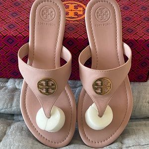Tory Burch Leather Thong Sandals